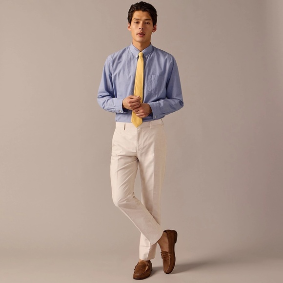 J. CREW Ludlow 38 Regular Khaki Cotton Suit main image 1
